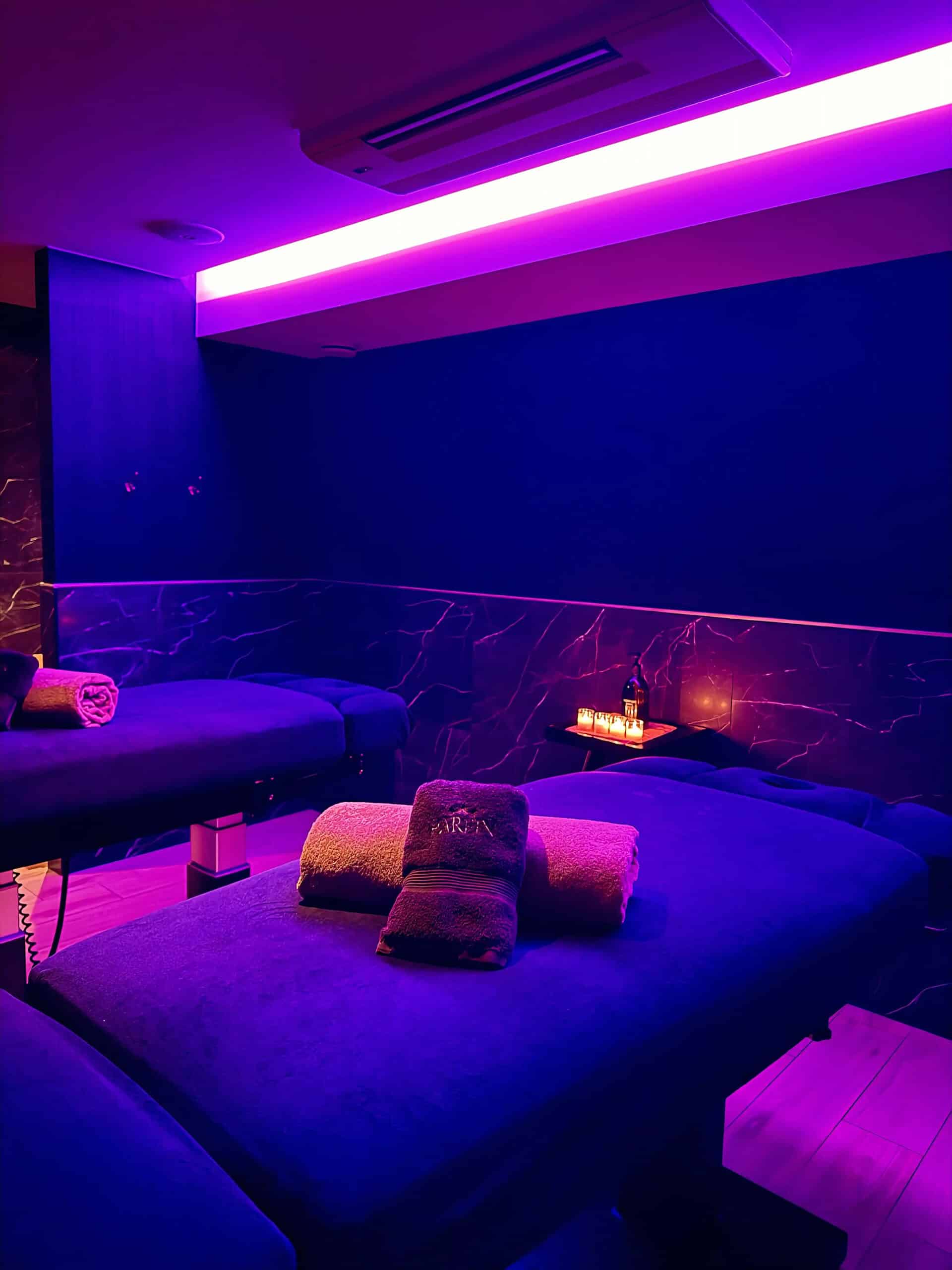 Ontspannende hoofdmassage